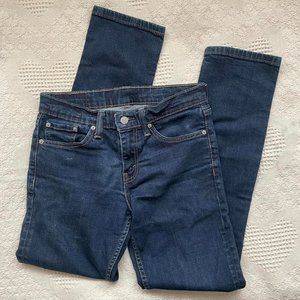 dark wash Levi's 511 29x32 straight jeans